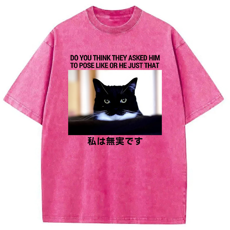 bbb Do You Think Washed T-Shirt