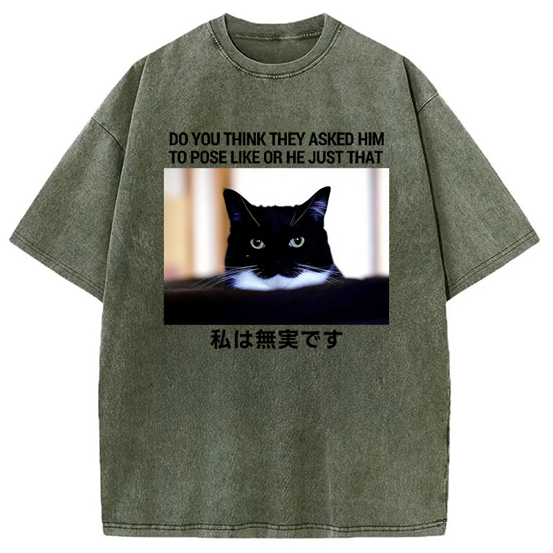bbb Do You Think Washed T-Shirt