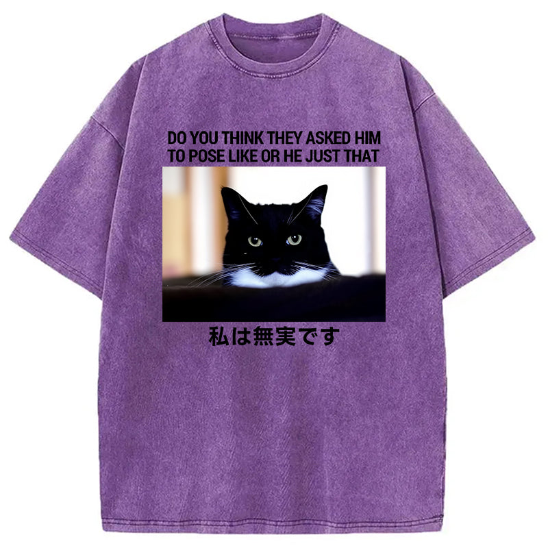 bbb Do You Think Washed T-Shirt