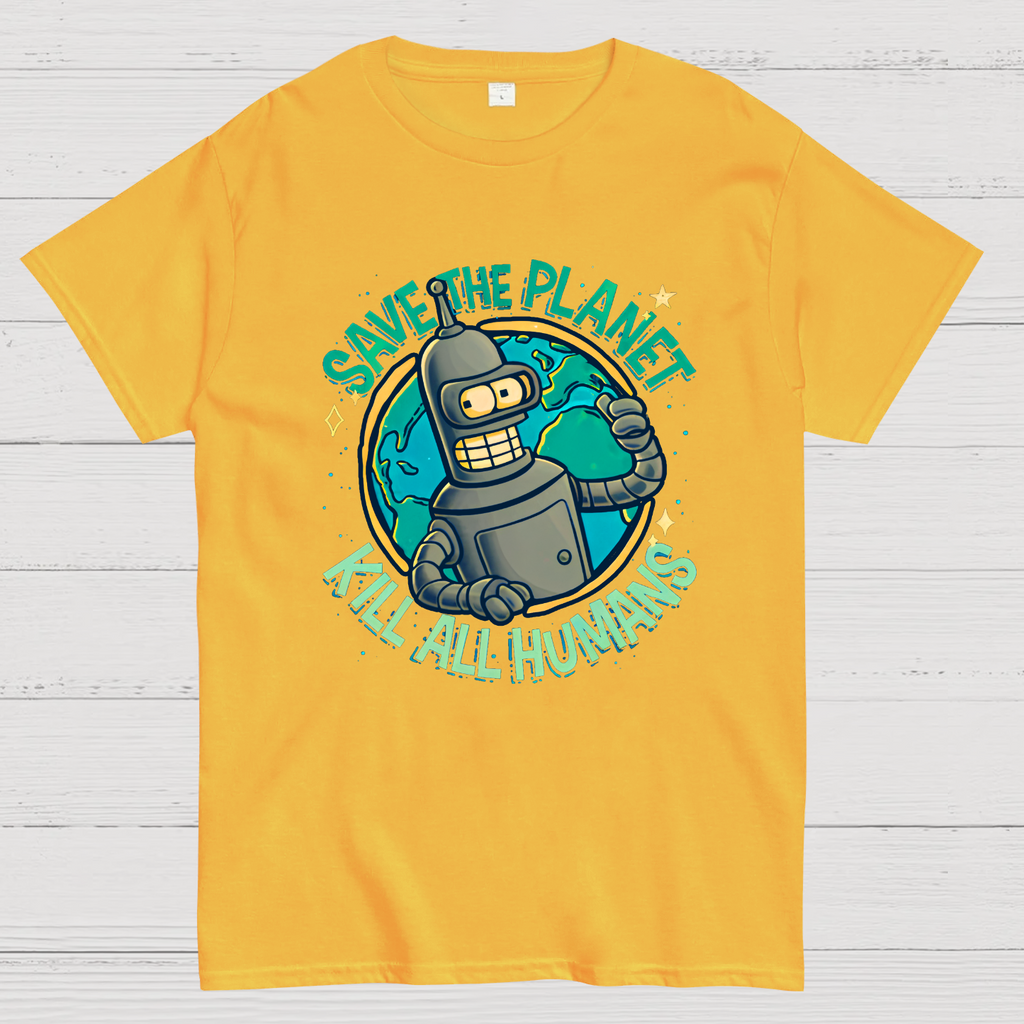 Save The Planet Kill All Humans  T-Shirt
