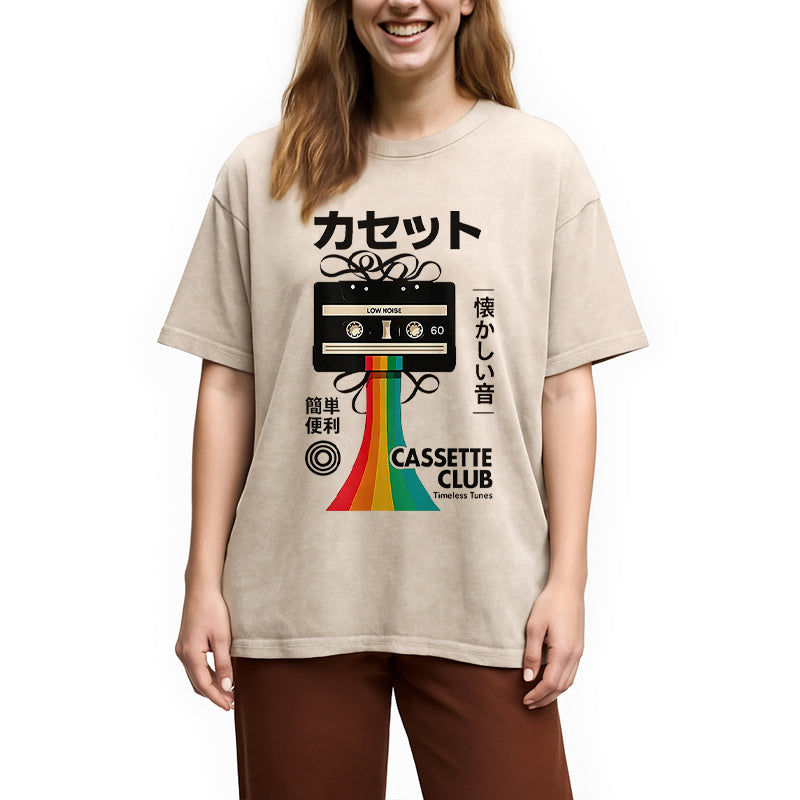 bbb Colored Tape Washed T-Shirt