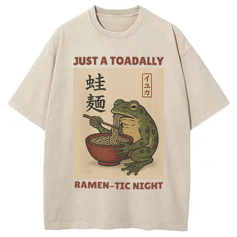 bbb Toadally Fun Ramen Washed T-Shirt