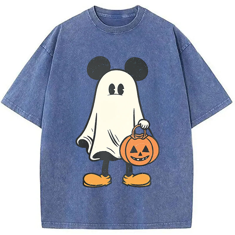 bbb Halloween Mickey Washed T-Shirt