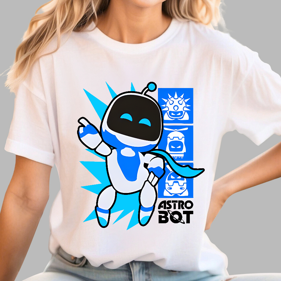 Astro Bot Rescue Mission Victory  T-Shirt