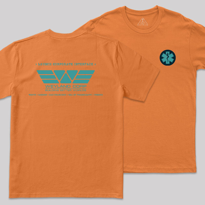 Building Better Worlds Front and Back Printed T-Shirt
