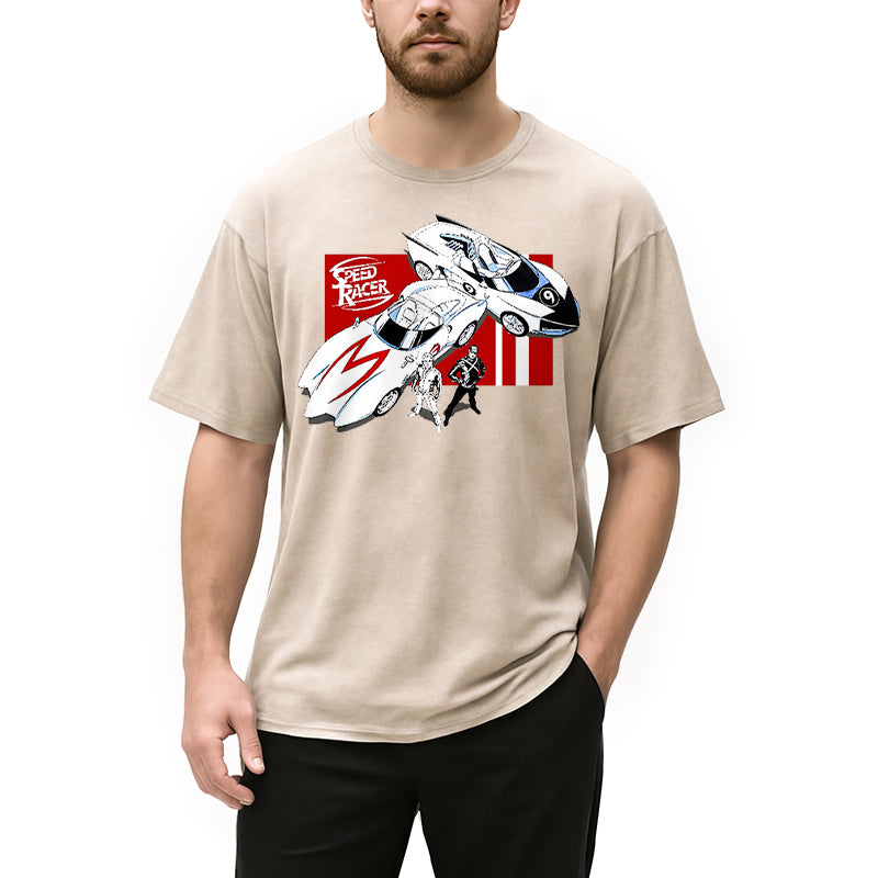 bbb Speed Racer Vintage Japanese Washed T-Shirt