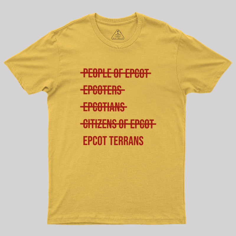 Epcot Terrans  T-Shirt