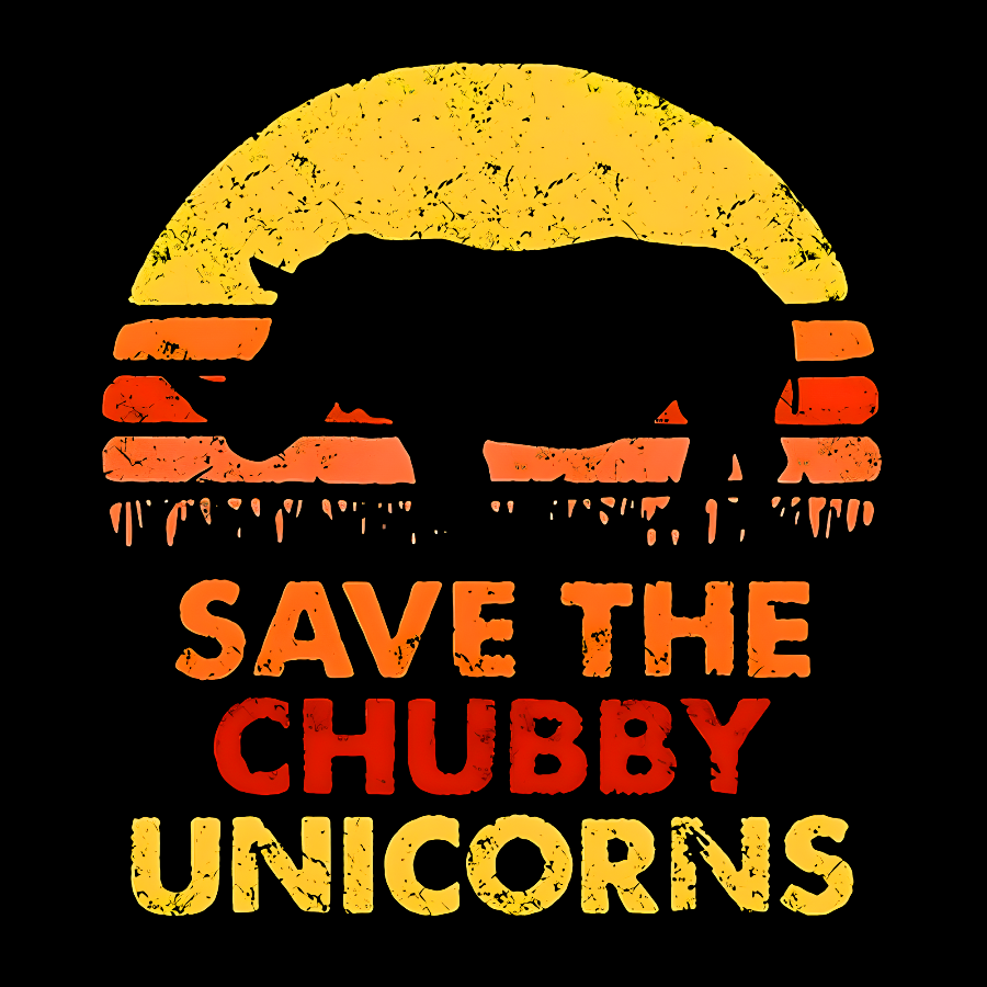 Save The Chubby Unicorns  T-Shirt