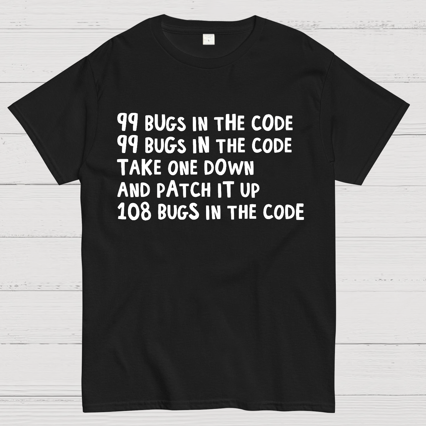99 Bugs In The Code  T-Shirt