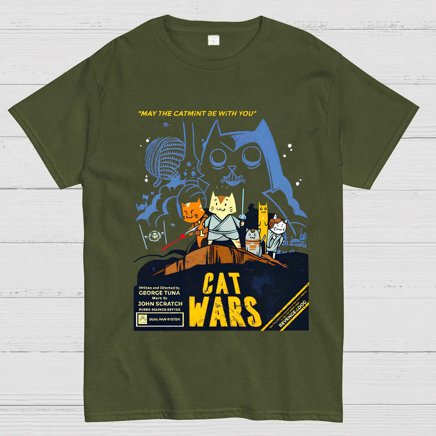 Cat Wars��Revenge of The Dog y T-Shirt