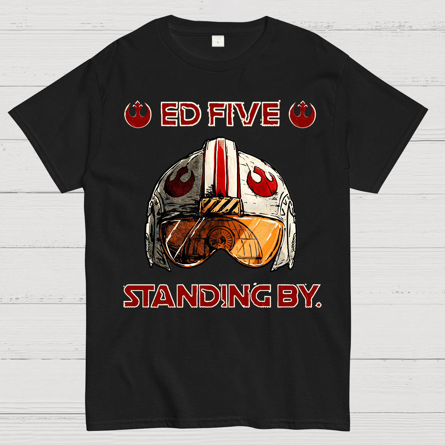 Ed Five Standing By  T-Shirt