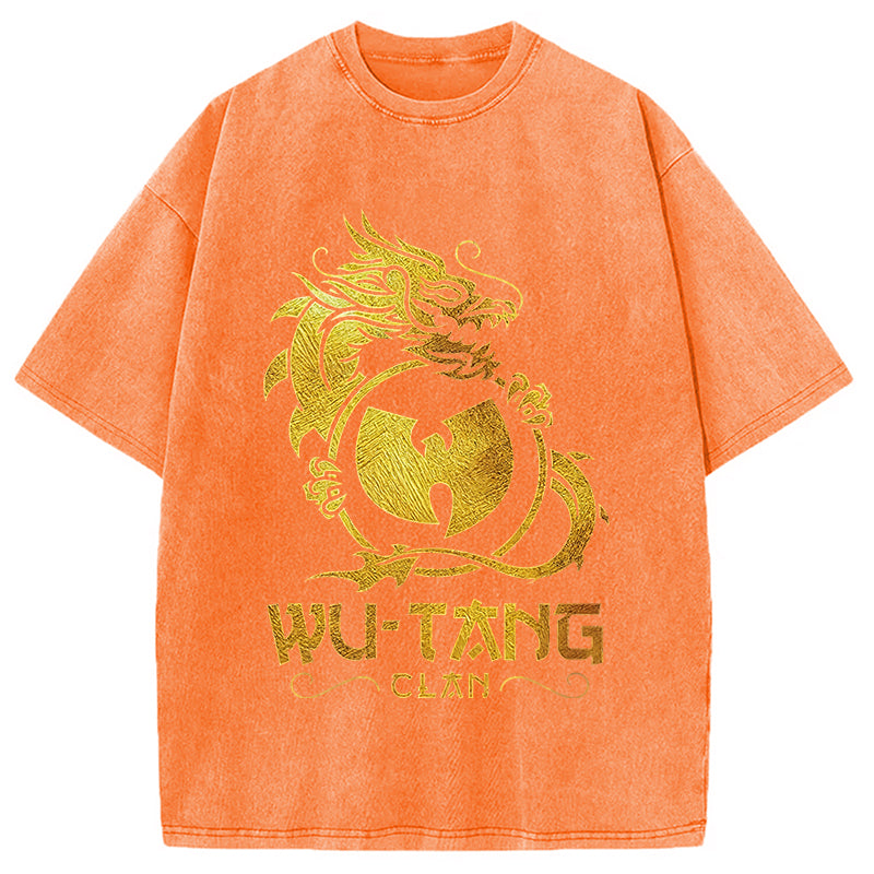 bbb Wu Tang Clan Dragon Washed T-Shirt