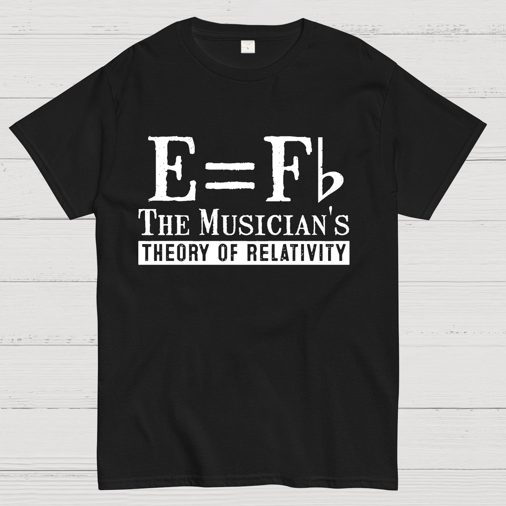 E Equals F Flat Theory of Relativity  T-Shirt