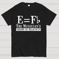 E Equals F Flat Theory of Relativity  T-Shirt