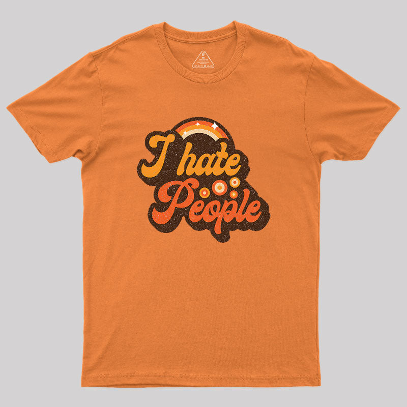 Vintage Hate People  T-Shirt