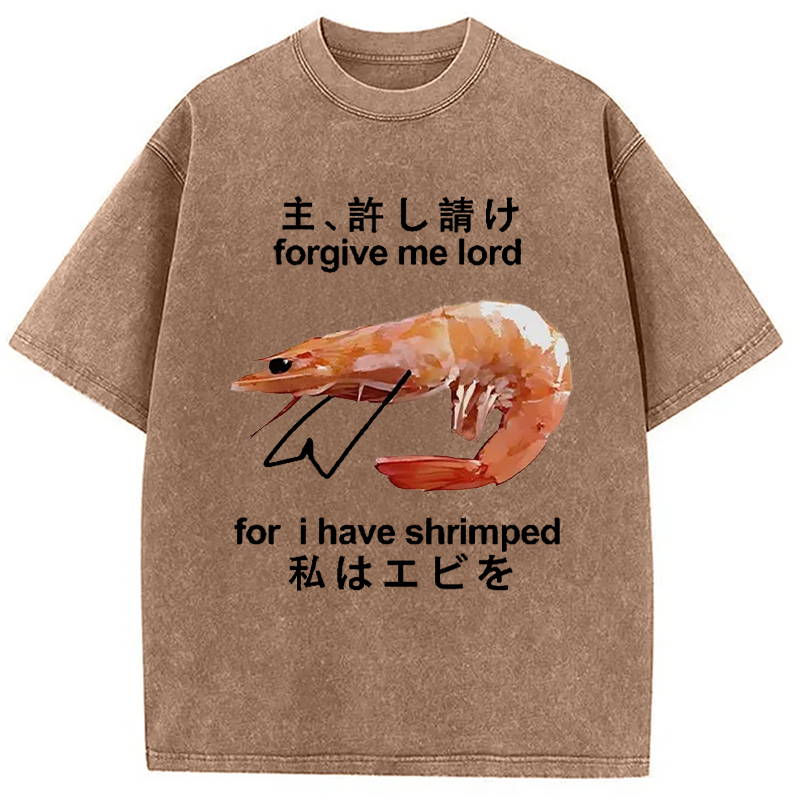 bbb Retreating Shrimp Washed T-Shirt