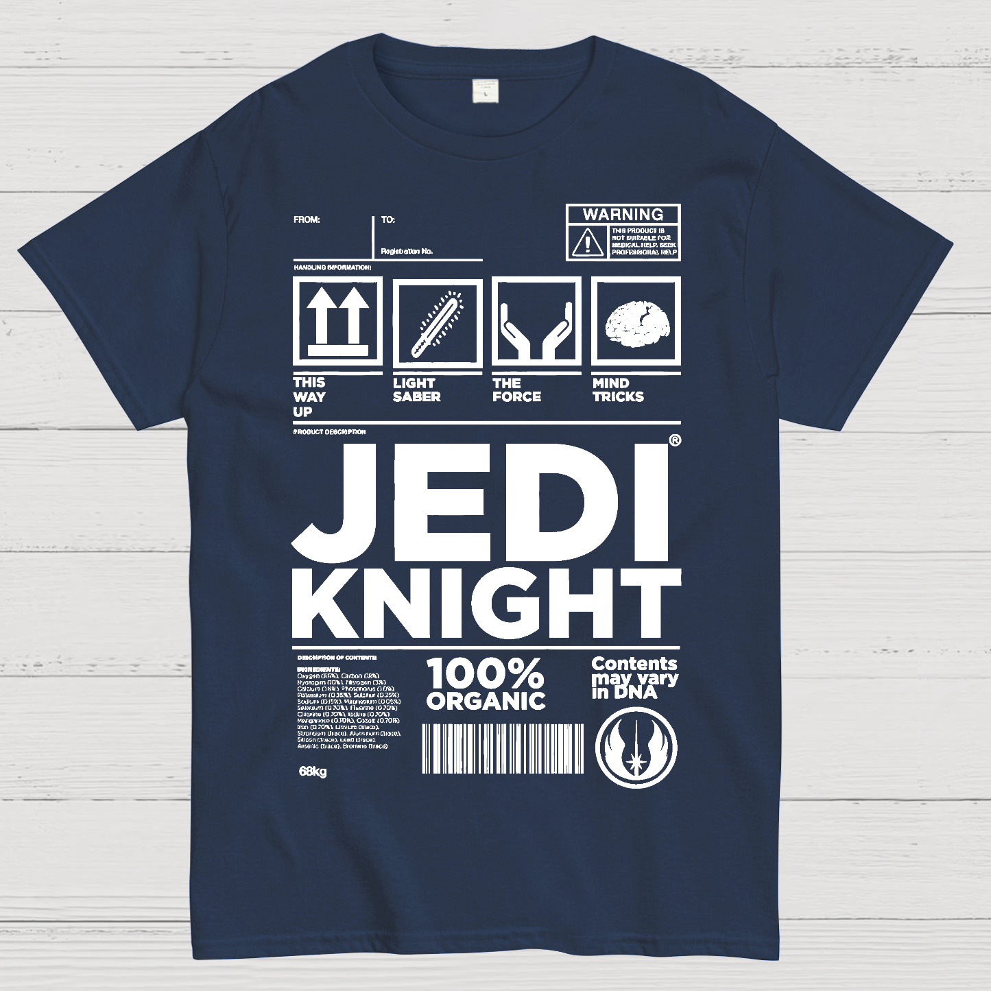 Jedi Knight Tags  T-Shirt