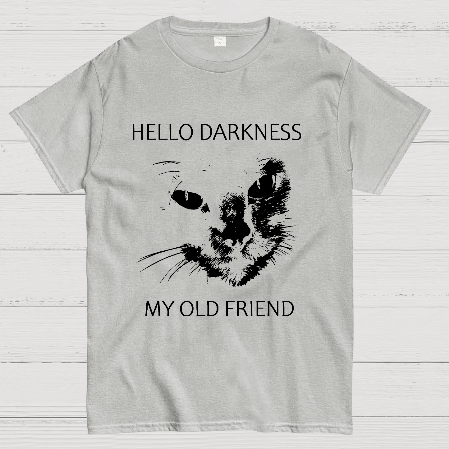 Hello Darkness My Old Friend y T-Shirt