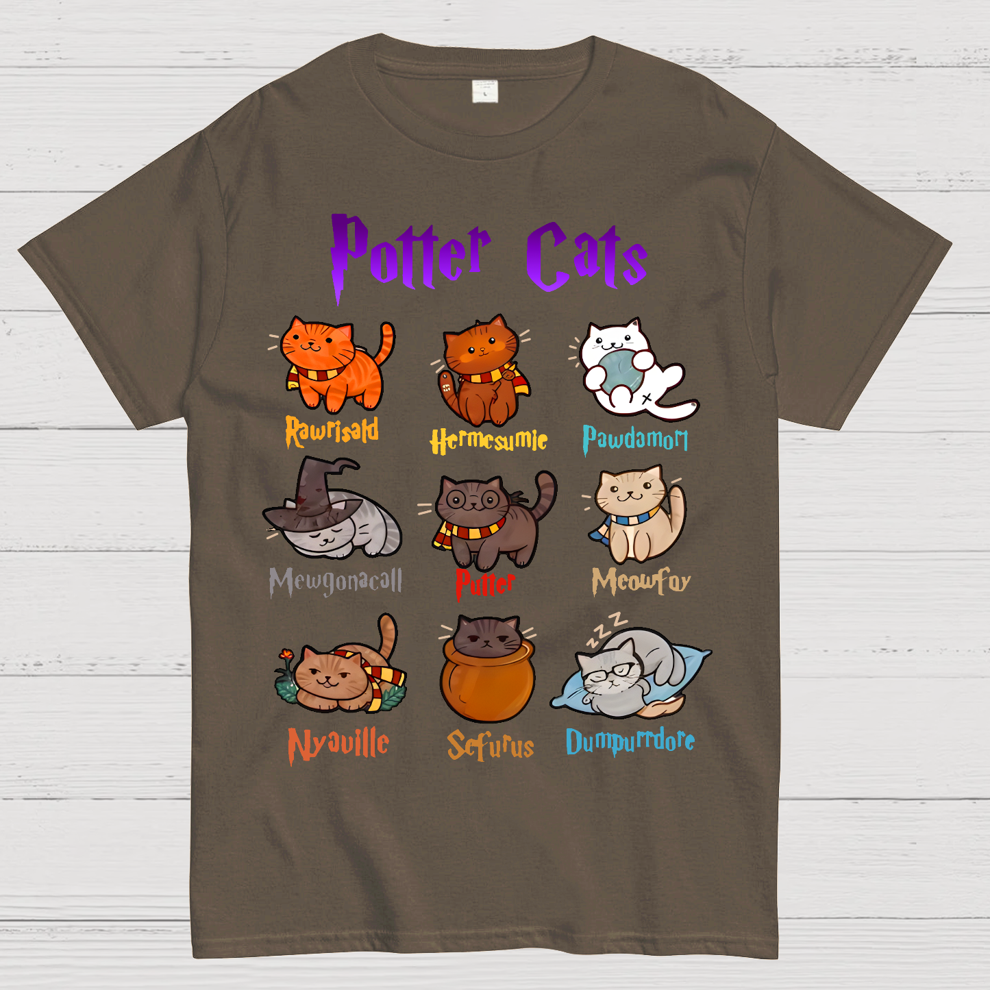 Potter Cats  T-Shirt