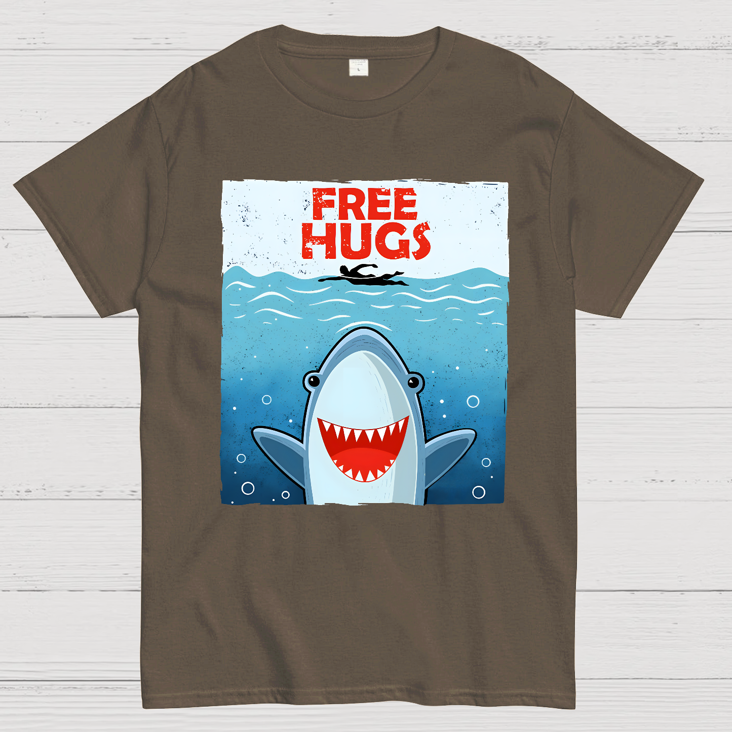 Free Shark Hugs  T-Shirt