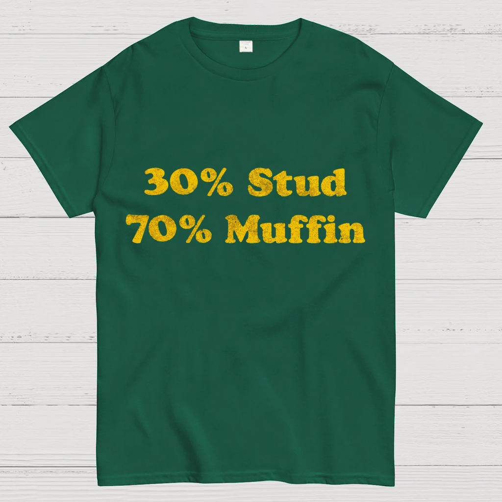 30% Stud 70%Muffin Funny T-Shirt