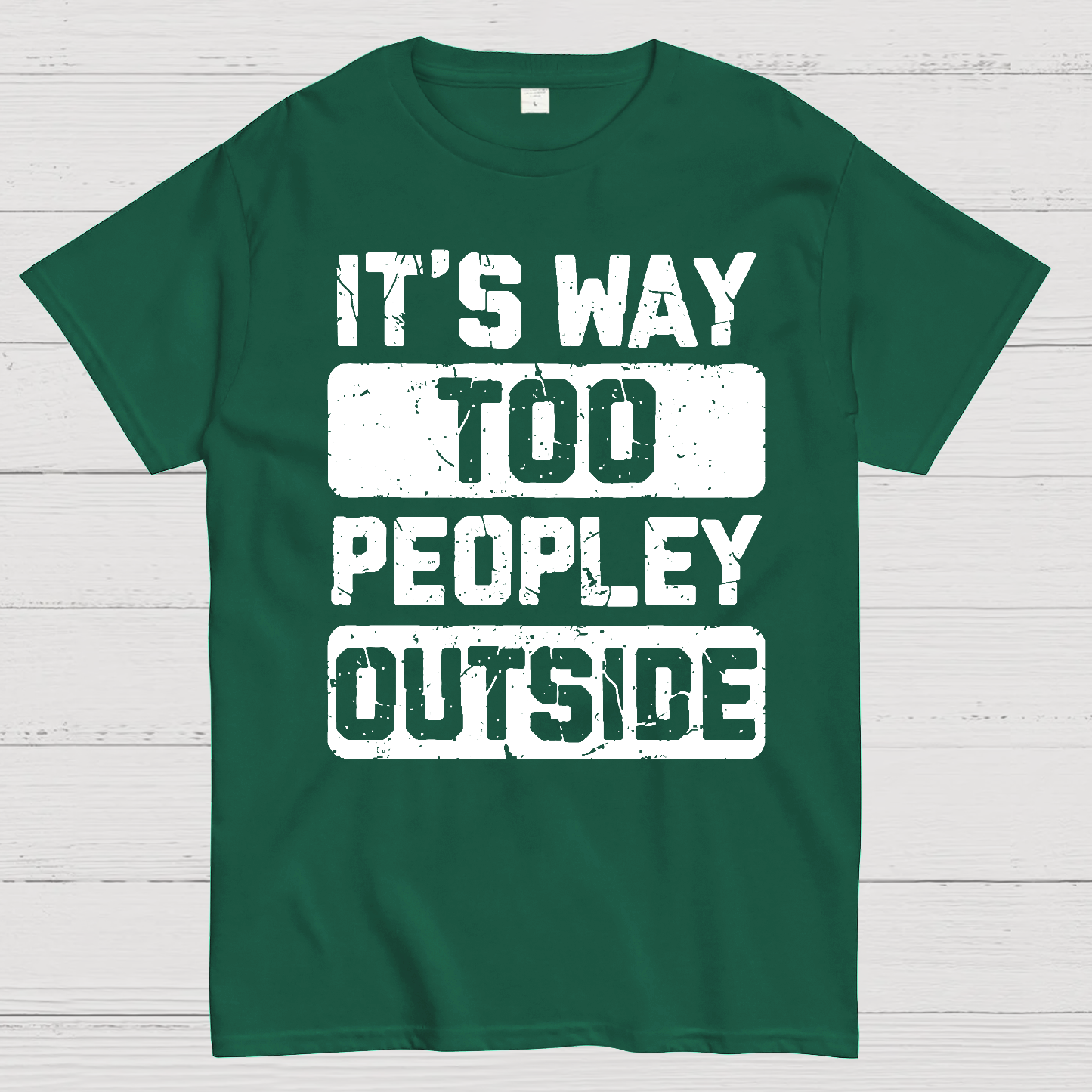 To Peopley Outside  T-Shirt