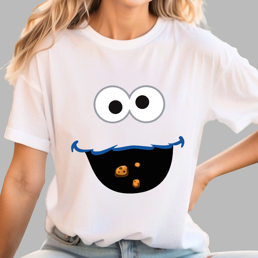Retro Pop Culture Muppet Face  T-Shirt