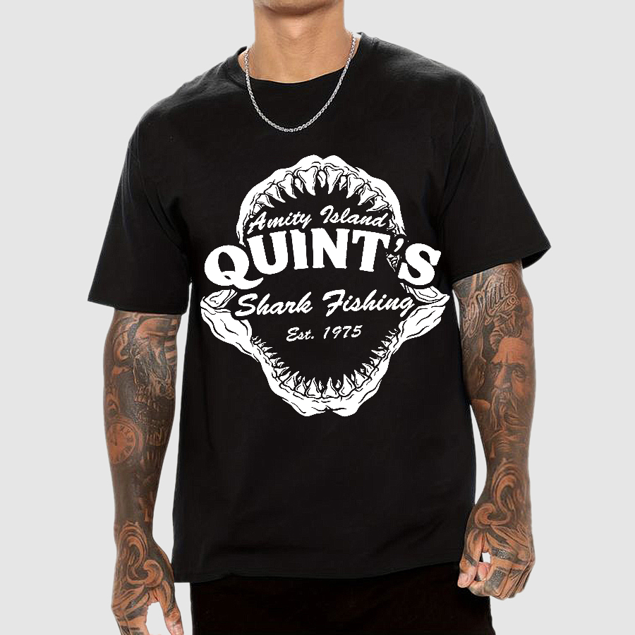 Quint's Shark Fishing  T-Shirt