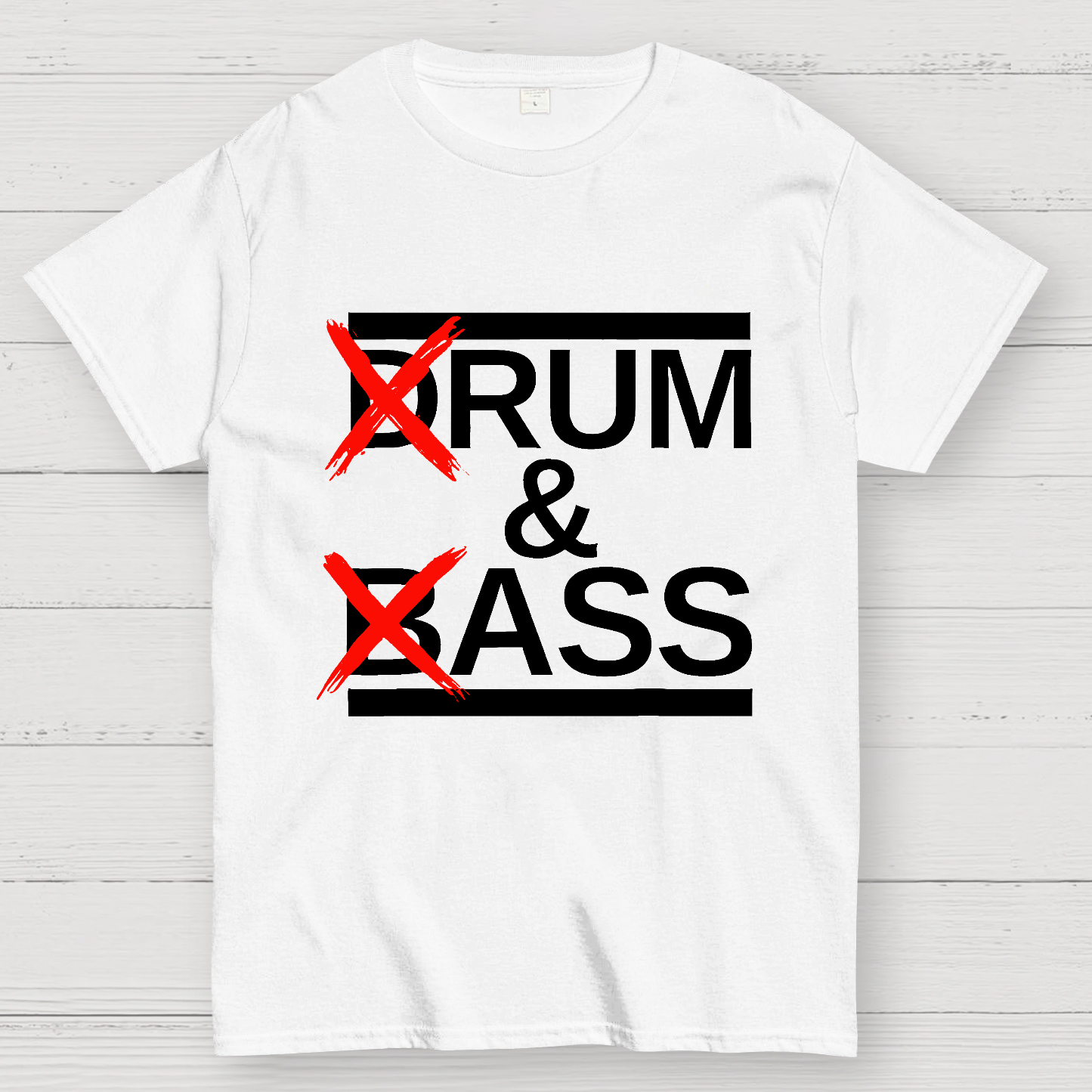 Funny Drum & Bass Rum & Ass  T-Shirt