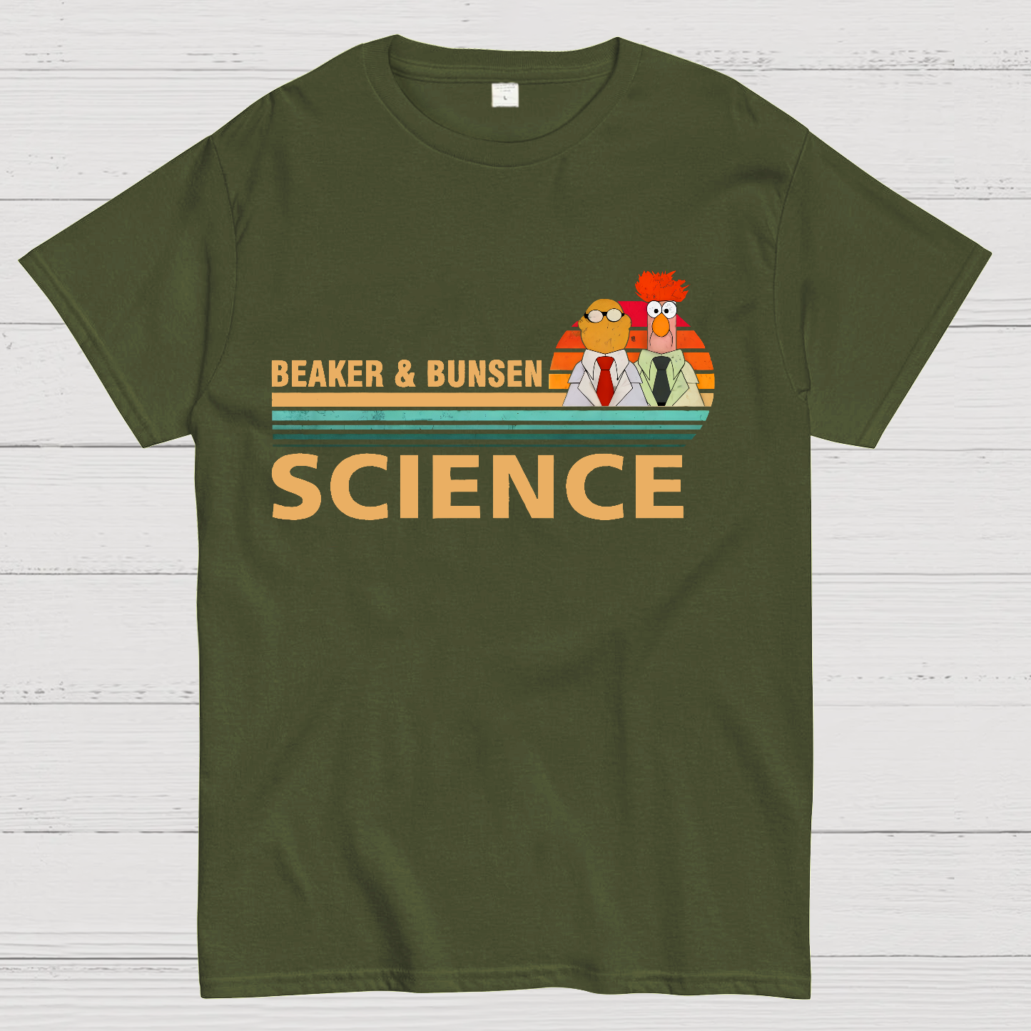 Muppets Science Bunsen And Beaker Cool y T-Shirt