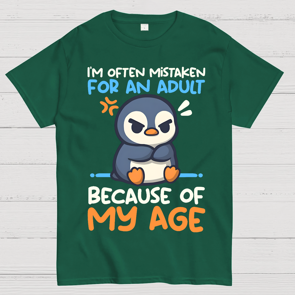 Penguin often mistaken for an adult  T-Shirt