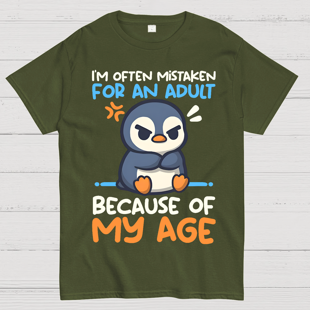 Penguin often mistaken for an adult  T-Shirt