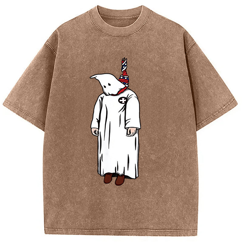 bbb Kill The Klan Funny Washed T-Shirt
