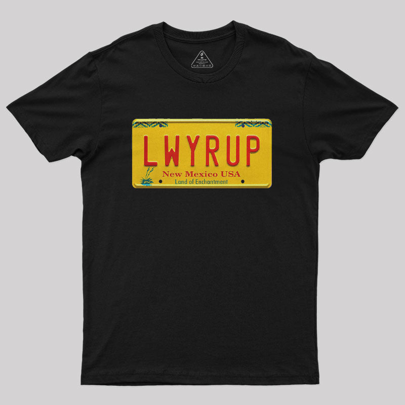 Better Call Saul LWYRUP Plate  T-Shirt