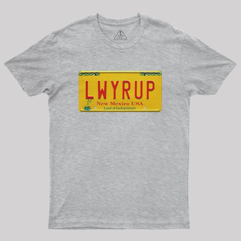 Better Call Saul LWYRUP Plate  T-Shirt