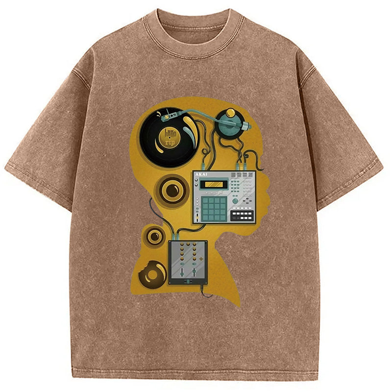 bbb J Dilla DJ Washed T-Shirt