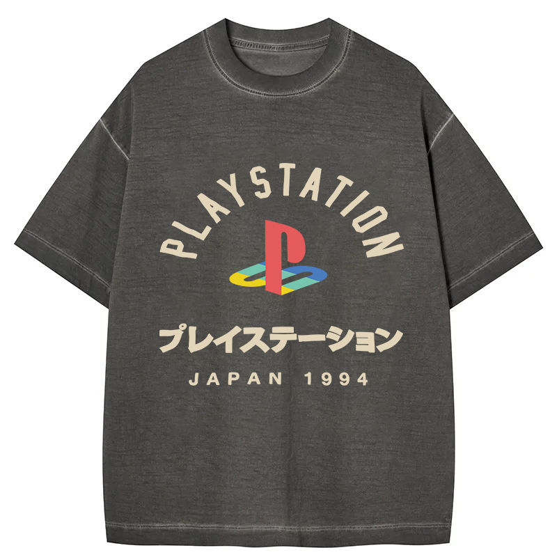 bbb PlayStation Japan Gradient Washed T-Shirt