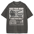 bbb Lose Mind Find Soul Gradient Washed T-Shirt