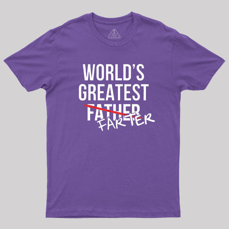 Worlds Greatest Father Farter  T-Shirt