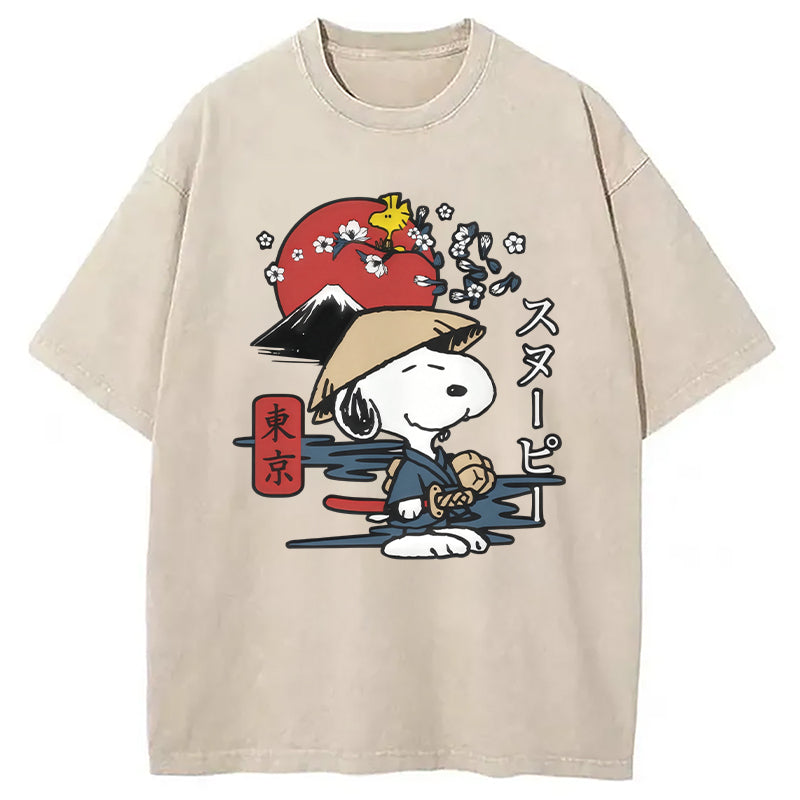 bbb Peanuts Japanese Washed T-Shirt