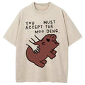 bbb Give You Moo Deng Washed T-Shirt