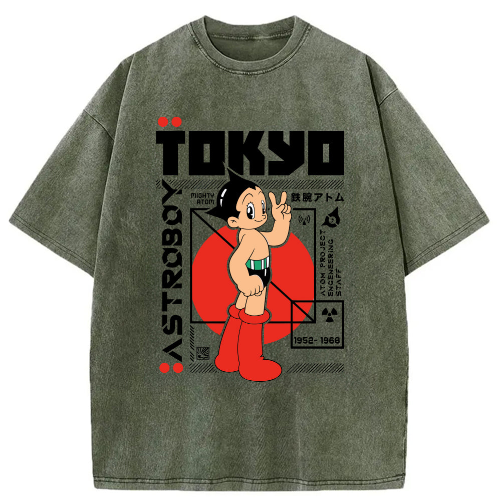 bbb Astro Boy Japanese Washed T-Shirt