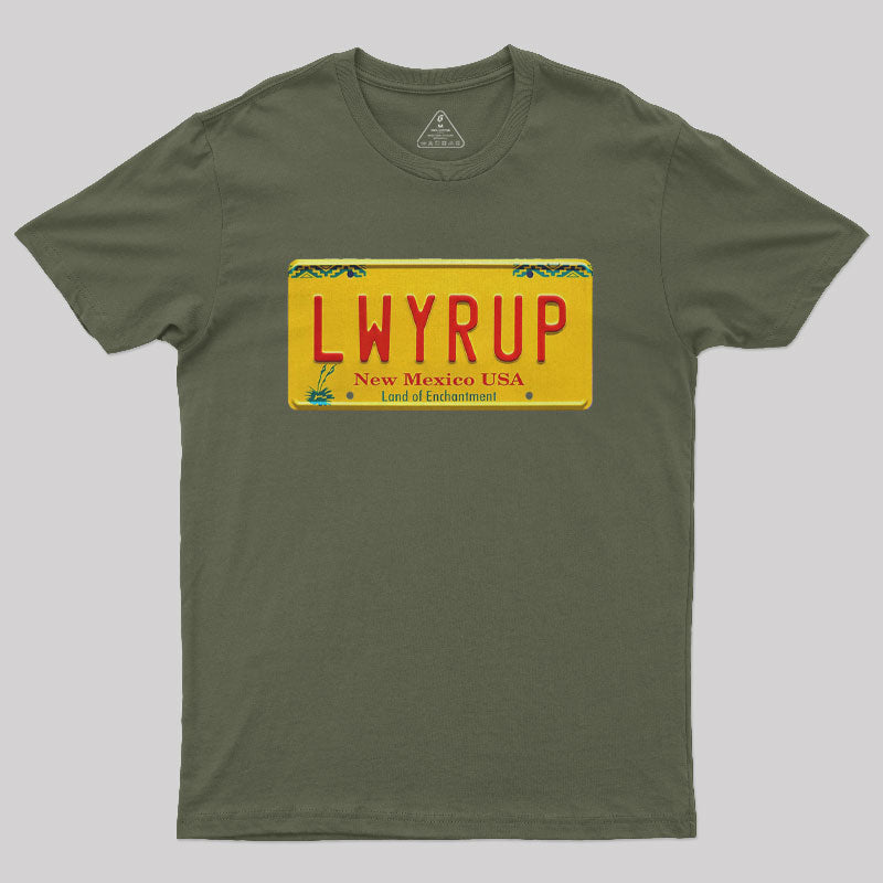 Better Call Saul LWYRUP Plate  T-Shirt