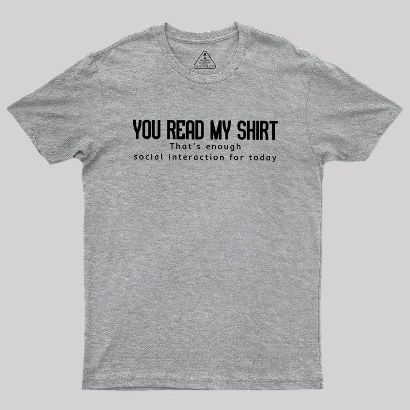 Social Interaction  T-Shirt