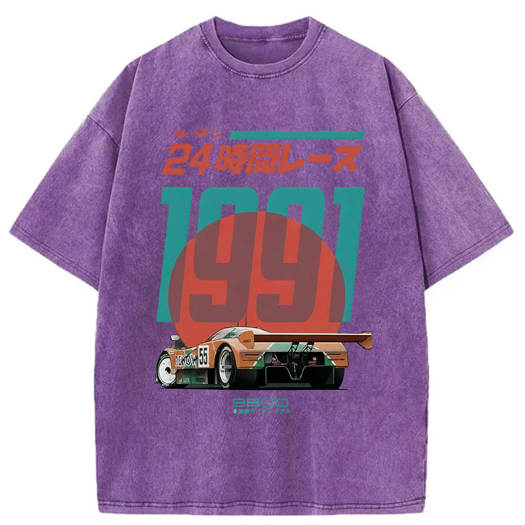 bbb 24-hour Racing Japanese Washed T-Shirt