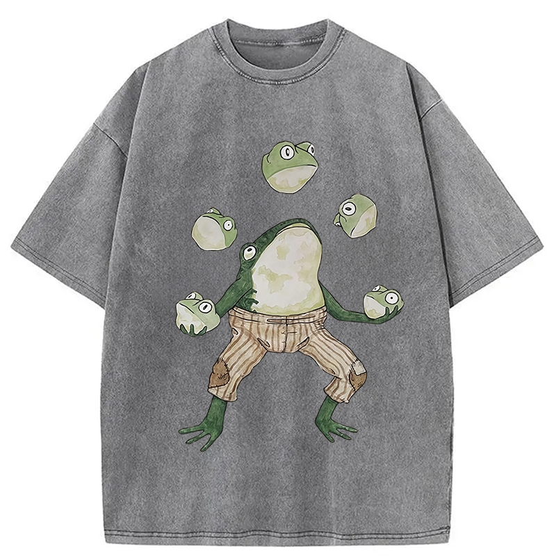 bbb Frog Acrobatic Master Washed T-Shirt