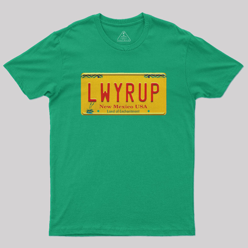 Better Call Saul LWYRUP Plate  T-Shirt
