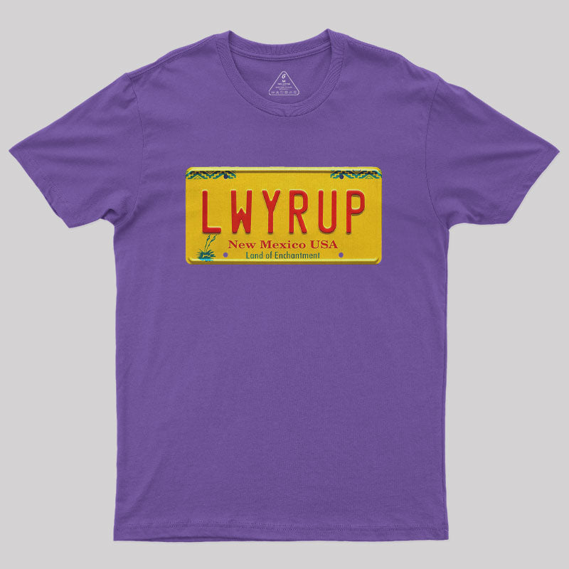 Better Call Saul LWYRUP Plate  T-Shirt