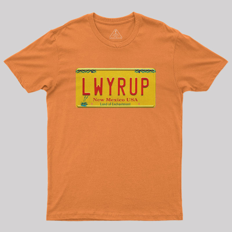Better Call Saul LWYRUP Plate  T-Shirt