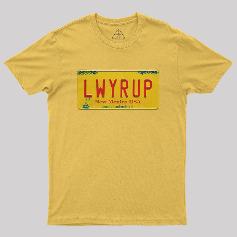 Better Call Saul LWYRUP Plate  T-Shirt